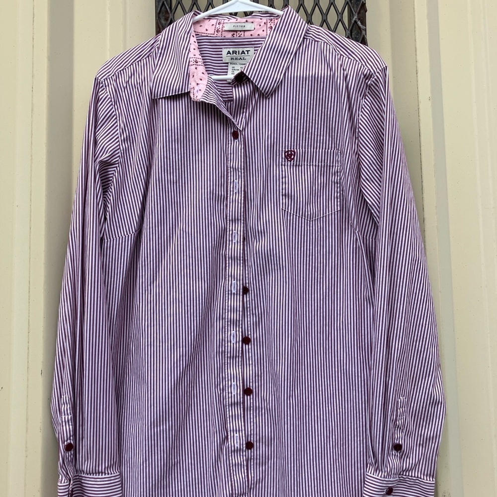 Ariat Women's Striped Button Down Shirt